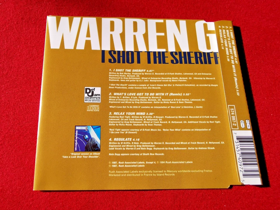 Warren G - I Shot The Sheriff - Rar Mcd - Bild 2 von 2