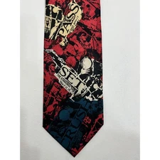 Vintage 80s Volleyball Tie Scripture Quote Appointed Apparel 3.5"x58"