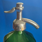 Antique Green Glass FRANKS Philadelphia PA Seltzer Bottle — photo 3