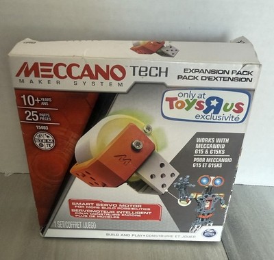 Meccano Tech Maker System Expansion Pack Smart Servo Motor Toys R Us Exclusive