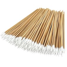 6-Inch Long Cotton Swabs for Precision Cleaning Guns Pet Care Makeup