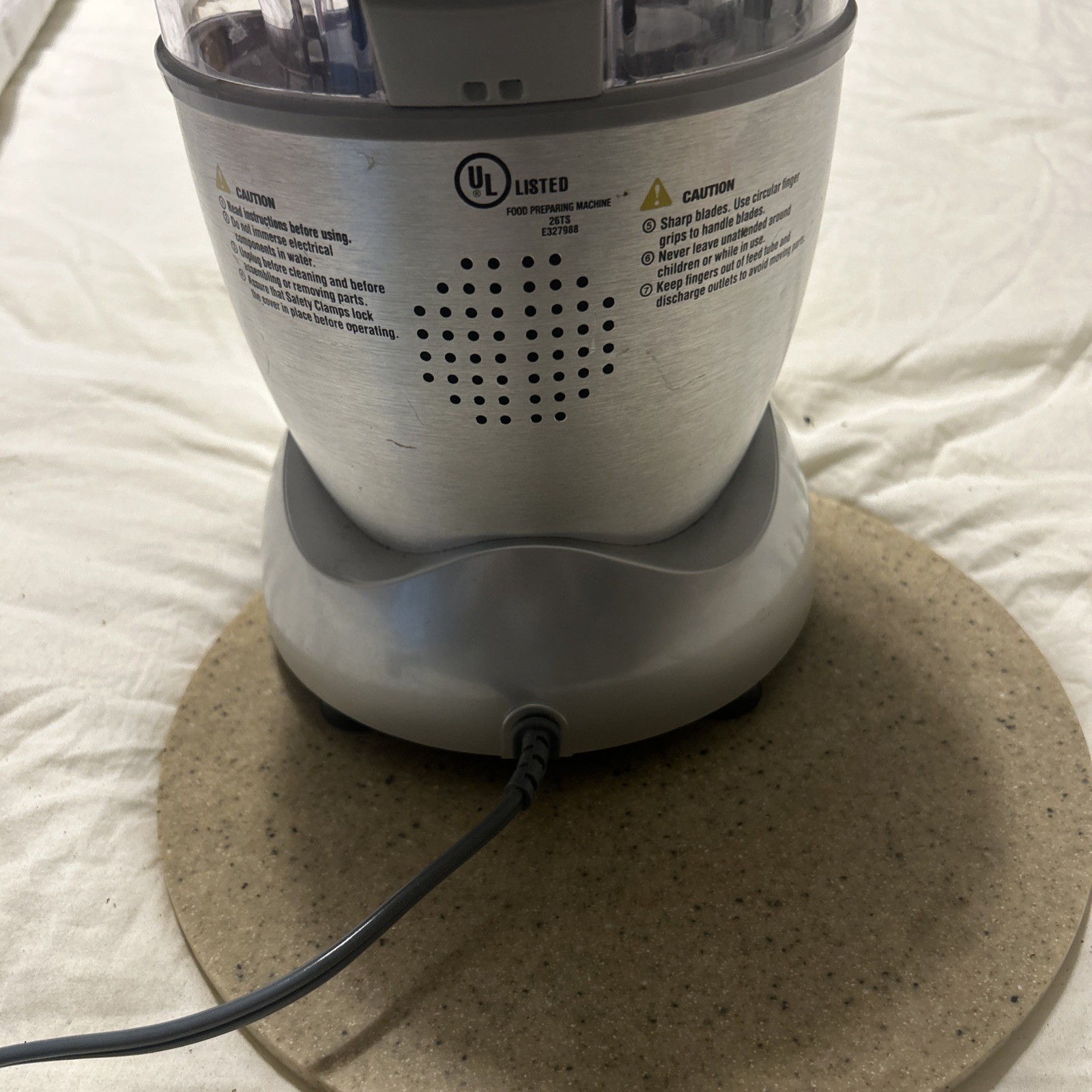 Magic Bullet Veggie Bullet VB-101 Electronic Spiralizer  Food Processor