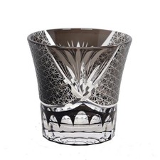 Black Japanese Crystal Glasses Whiskey Glass ...