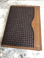 Portafoglio vintage in pelle di design Ted Lapidus Paris 