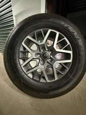 5 Oem Jeep Wrangler Sahara Wheels Tires Bridgestone Dueler Like New