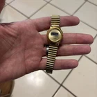 Vintage Timex  1970s 1980s F Cell Gold Tone Quartz Analog Ladies Watch 3H