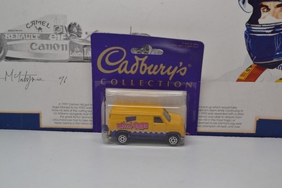 Majorette Cadbury's Mini Eggs Van 1/64 Maßstab Modellauto Blau GMC