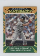 2024 Topps Heritage Mini Baseball Flashbacks Fred Lynn #BF-5 vs3
