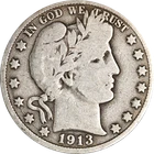 1913-S Barber Half Dollar