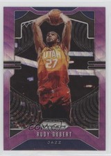 2019-20 Panini Prizm Purple Wave Prizm Rudy Gobert #168 0g8o