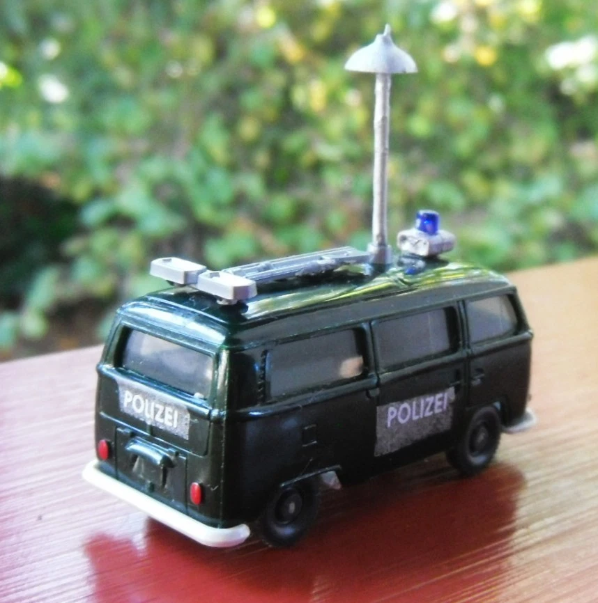 WIKING  70er J.  POLIZEI VW T2 + 1600 Variant + OPEL Blitz Einsatzwagen Konvolut - Bild 4 von 4