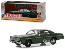 1978 DODGE MONACO GREEN "HUNTER" TV SERIES 1/43 DIECAST CAR BY GREENLIGHT 86537