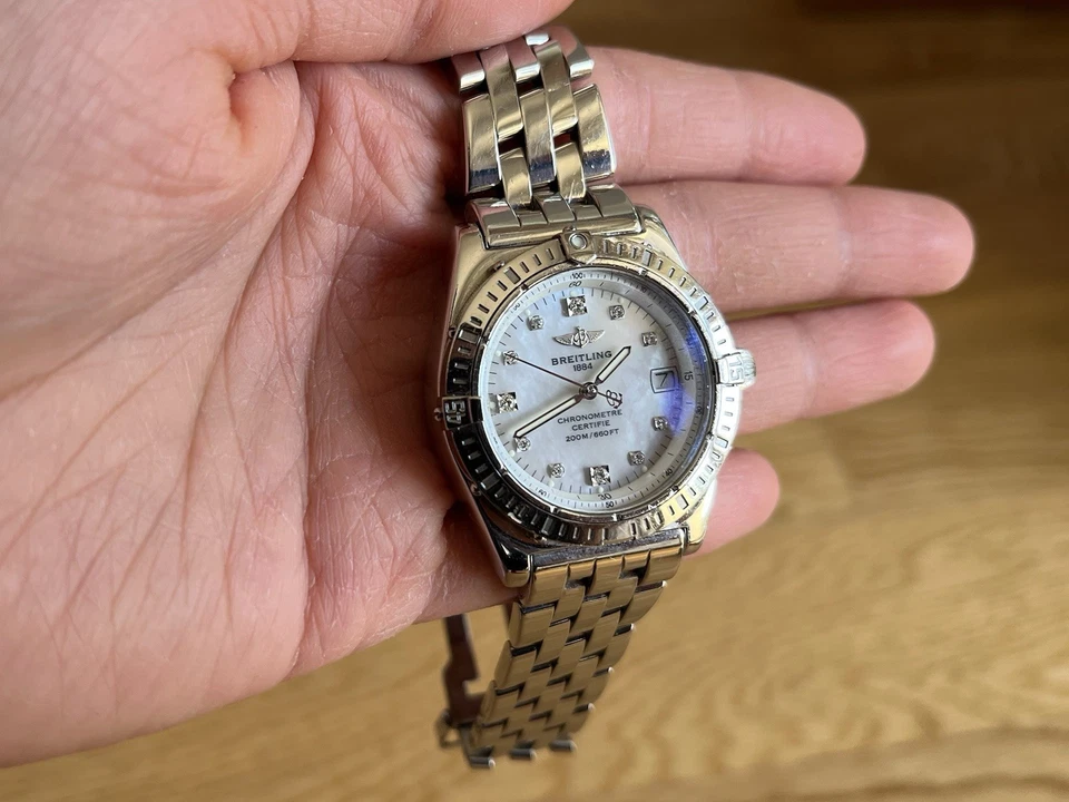 Orologio Donna Breitling Callisto Quarzo A77346 Chronometro - Immagine 4 di 4