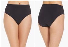 Wacoal 870275 B-Smooth Hi-Cut Brief US 8- XL black