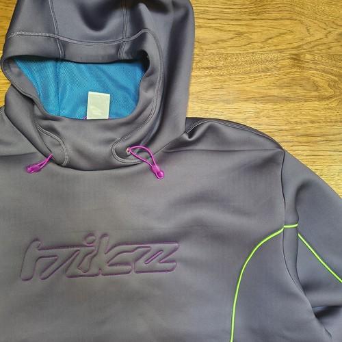 Nike Project FROG Bubble Mesh Spellout Hoodie Mens XL - Rare Raisin Colorway - Picture 3 of 9