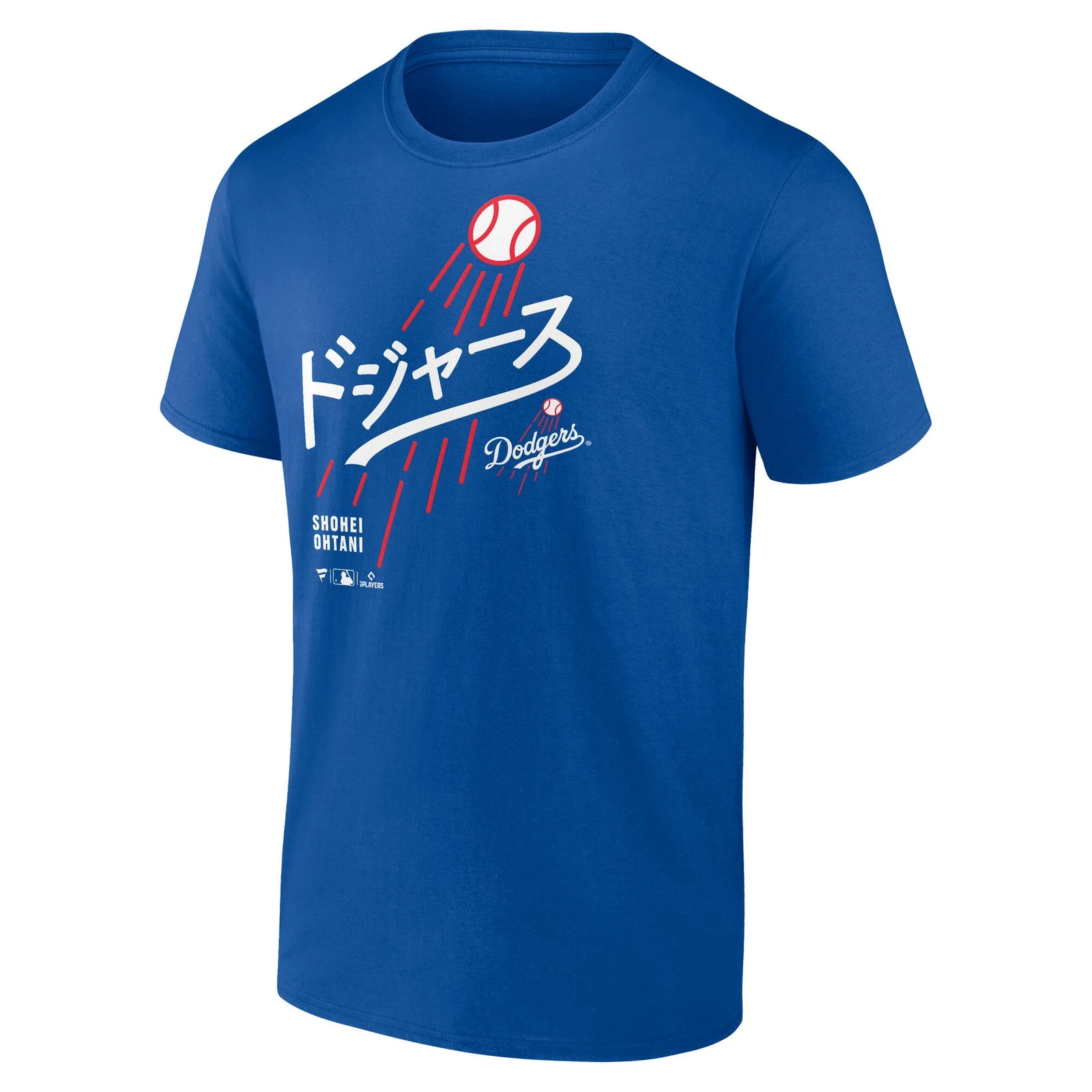 Men's Shohei Ohtani Los Angeles Dodgers Japanese Letters T-Shirt