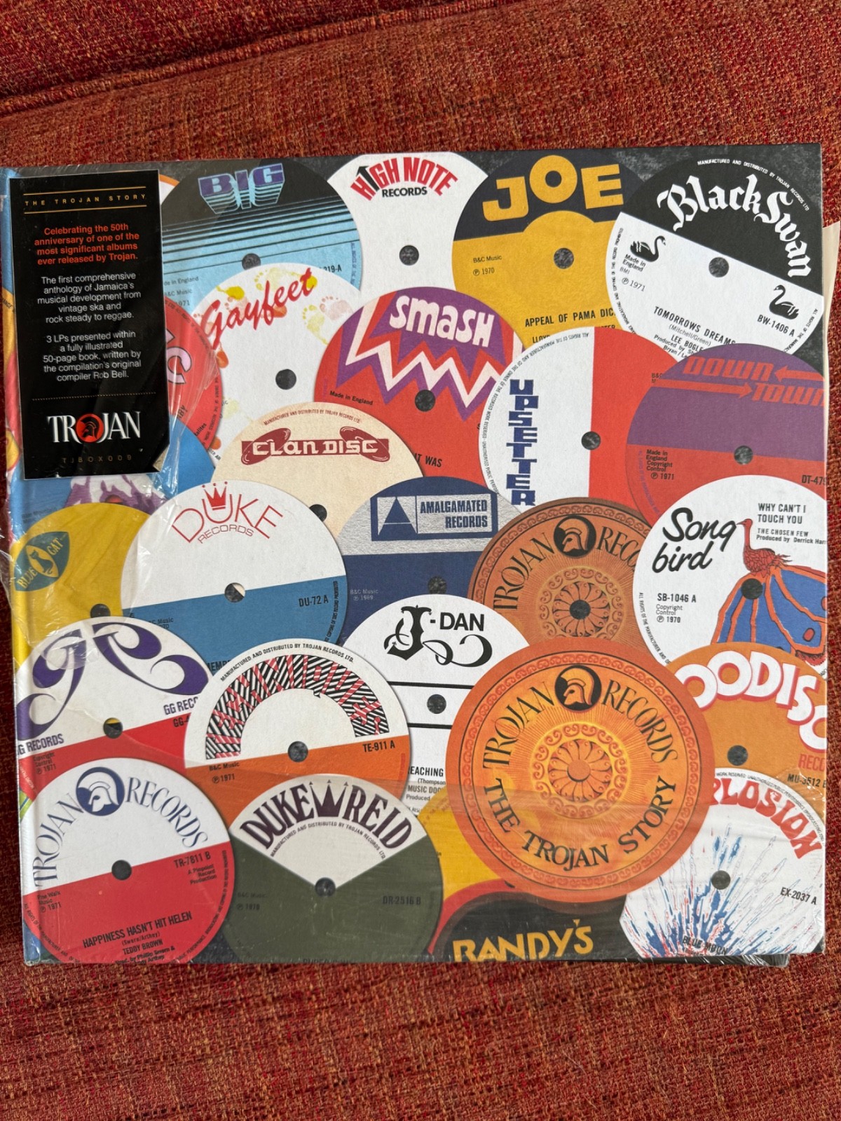THE TROJAN STORY (50TH ANNIVERSARY) [3 X VINYL LP] NEW DAMAGED PACKAGING