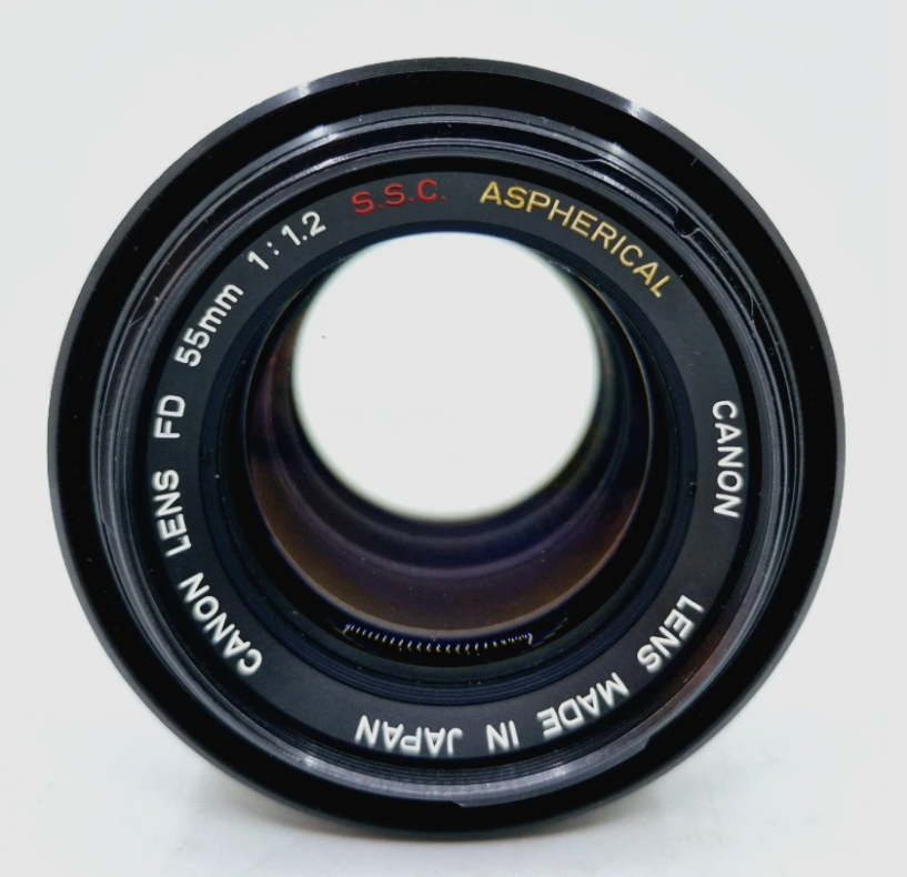 Canon FD 55mm F/1.2 S.S.C. SSC Aspherical MF Lens | eBay