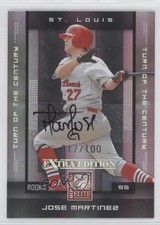 2008 Donruss Elite Extra Edition Turn of the Century /100 Jose Martinez Auto 2d9