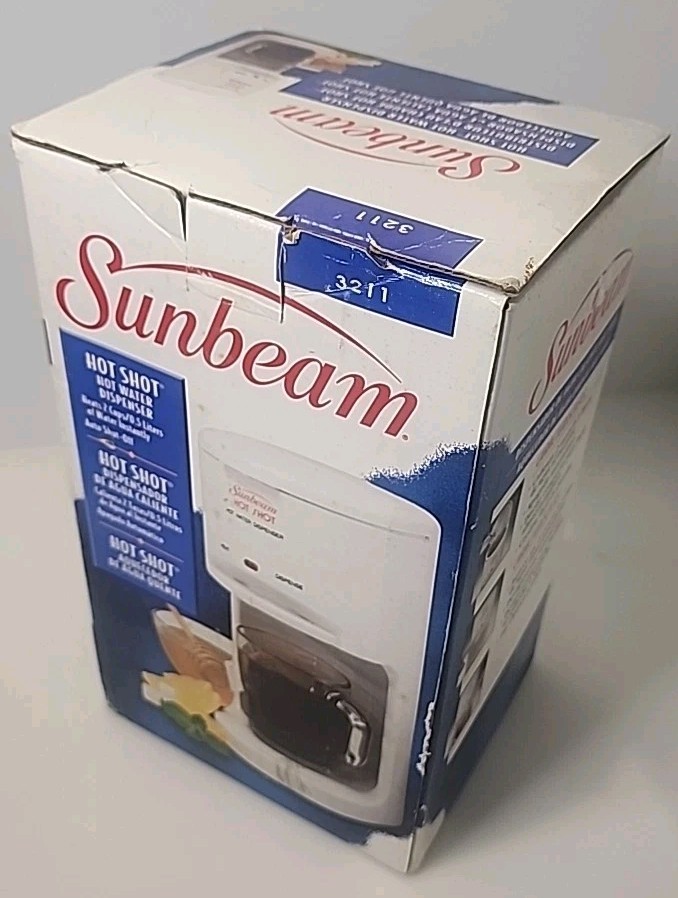Sunbeam HOT SHOT® 3211 Distributeur d'eau chaude Manuel d