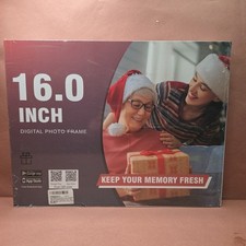 FRAMEO Digital Picture Frame- 15.6inch Digital Photo Frame with 1920  1080 IPS