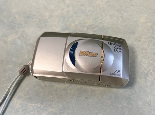 Nikon Lite Touch Zoom 130 ED AF 35mm Point and Shoot Camera Tested Working Clean - Picture 2 of 9