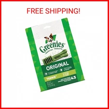 Greenies Original Teenie Natural Dental Care Dog Treats, 12 oz. Pack (43 Treats)