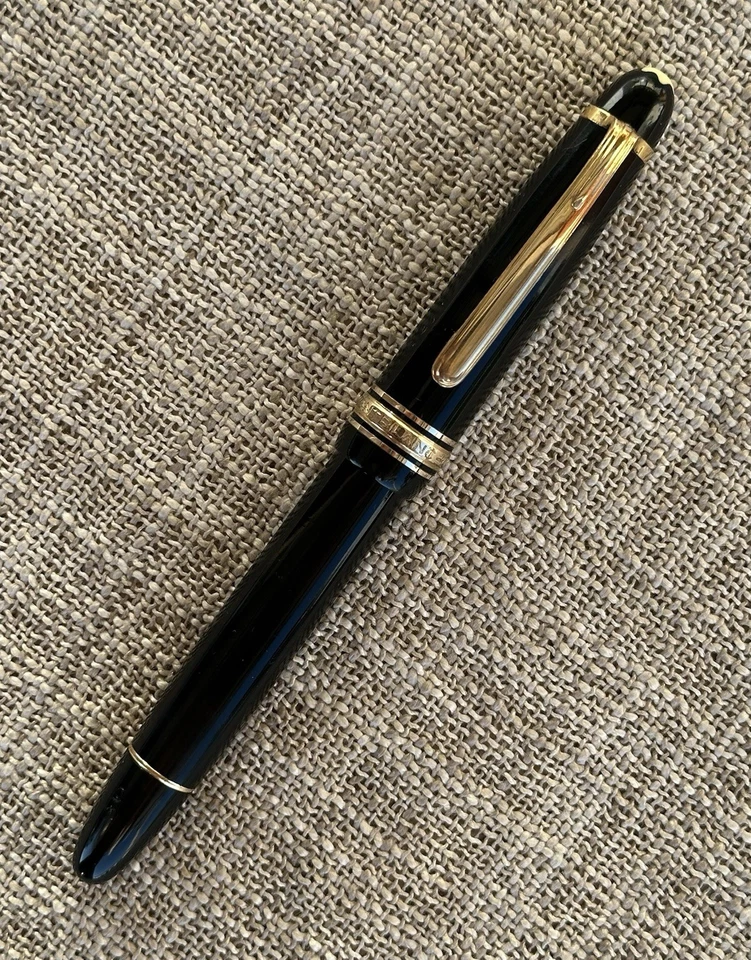 Pluma Estilográfica Montblanc Masterpiece 142 Años 50, Plumín Oro 14k, Oblicua DE Nuevo en Caja Foto 2 de 4