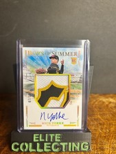 2025 Panini Boys of Summer - Nick Yorke Gold Jumbo Patch Auto /10 - #JMS-NY