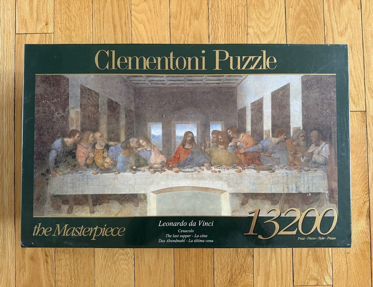 NEW SEALED SUPER RARE 13200 CLEMENTONI LAST SUPPER Masterpiece