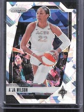 2024 Panini Prizm WNBA #86 A'ja Wilson Ice Prizms