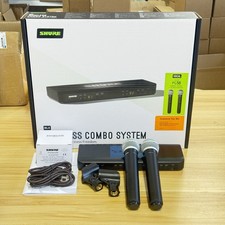 BLX288/PG58 Dual Channel Wireless Handheld Microphone System Vocal H9 Band NEW