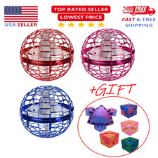 GIFT  Flying Orb Ball Toy, Hover Orb Spinner, Hand Drone Orbit, Flying