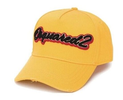 Dsquared2 Baseball Cap ICON BORN IN CANADA CAP ICONIC GELB