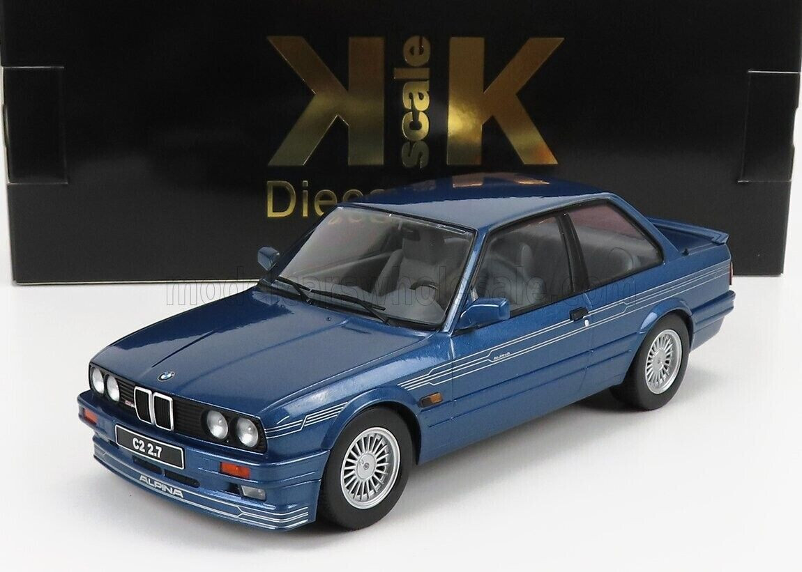 BMW ALPINA C2 2.7 E30 1988 Metal Blue KKSCALE KKDC180781 1
