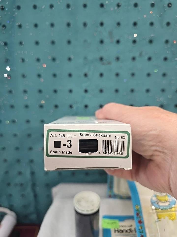 Mettler Stick-+Stopfgarn Thread Art 248, 5 Rolls & 8 Packs Handi-Bobs #C85 - Image 3 of 4
