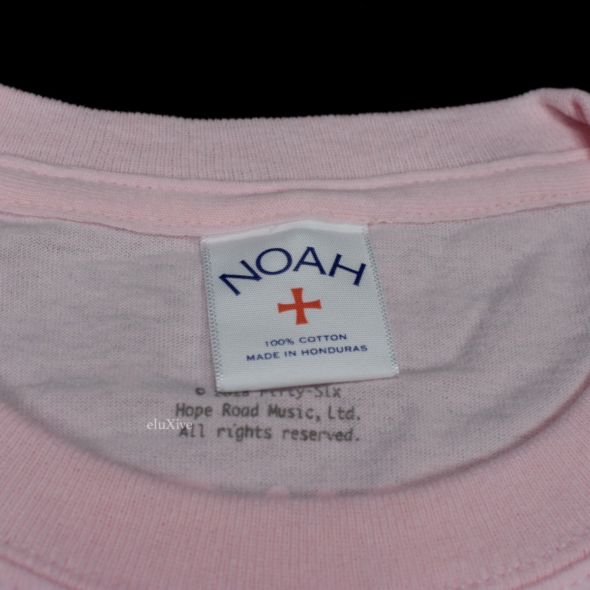 NWT Noah NY Bob Marley Tuff Gong Core Logo Pink T-Shirt Men's L