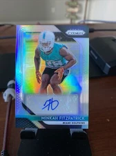 2018 Minkah Fitzpatrick Prizm Silver Prizm RC AUTO.....Pittsburgh Steelers