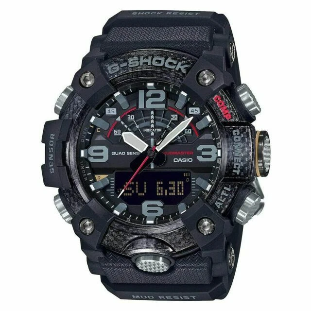 G-SHOCK Mudmaster Quartz Solar Powered Wristwatches