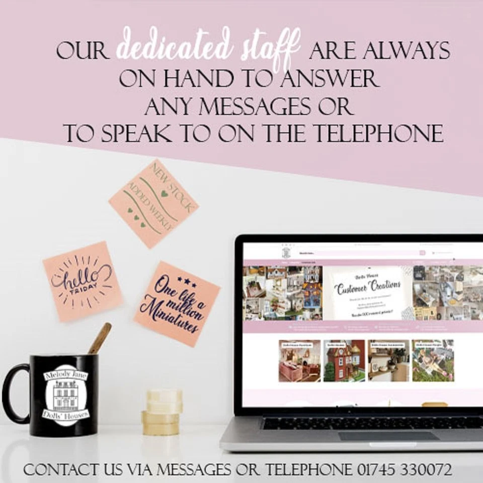 Dolls House 2 Half Breeze Blocks 1:6 Scale Cement Cinder Brick Building Supply - Image 2 of 4