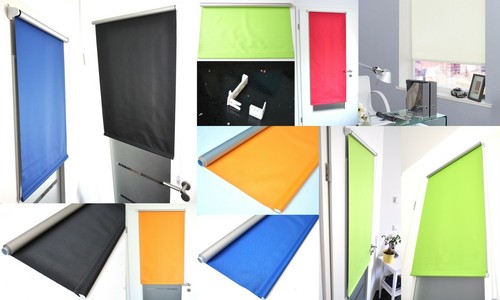 Thermo Rollo Verdunkelungsrollo Klemmfix Verdunklungsrollo easy Seitenzug Rollos - Bild 10 von 12
