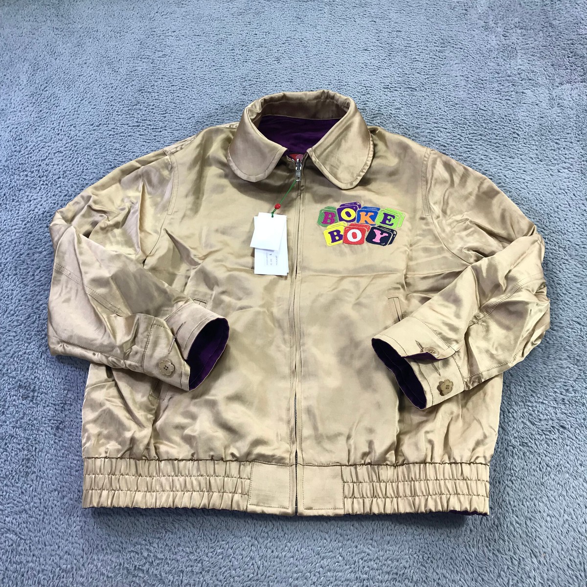 Kenzo Jacket Womens Large Boke Boy Reversible Tour Full Zip