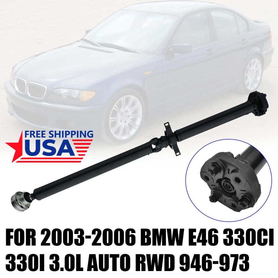 Drive Shaft 946-973 Fit BMW 330Ci/i E46 2003-2006 Rear RWD Auto — 第 2/4 张图片