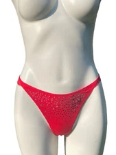 Victoria’s Secret Pink Lace Back Low Rise Thong 03 12 Size Medium