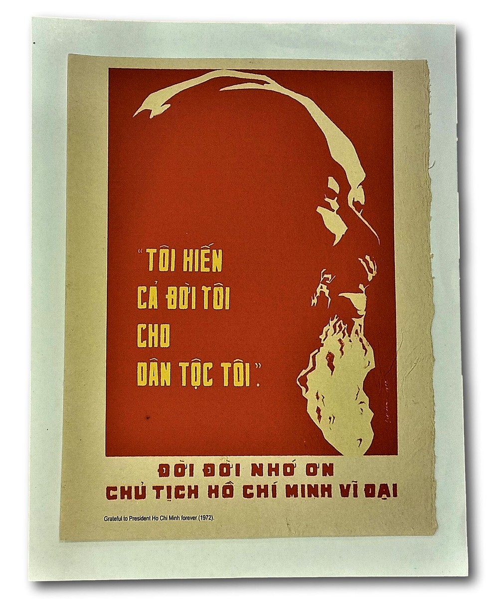 Vietnam Propaganda Posters Ho Chi Minh