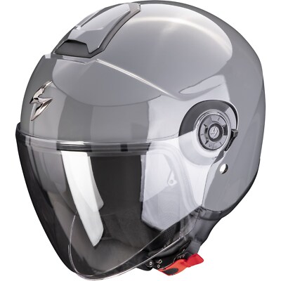 Scorpion Jethelm EXO-City II 2 Solid Gr. XXL Motorrad Roller Helm zement grau
