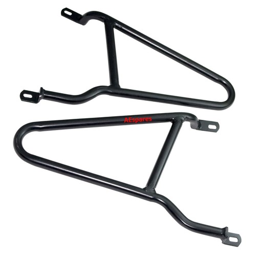 Soportes De Maletero Royal Enfield Interceptor 650CC Acero Negro - Picture 3 of 13