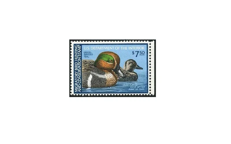 VF (Very Fine) Mint Hinged Ducks United States Stamps