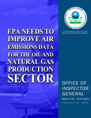 Epa Needs To Improve Air Emissions Data For The Oil And Natural Gas Product...