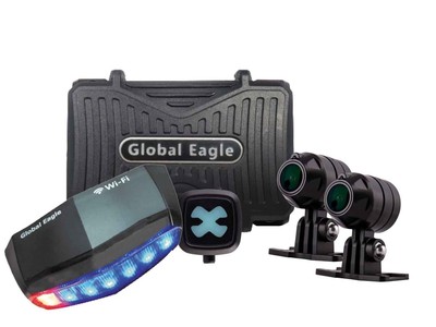 Global Eagle X6 Pro Kamera schwarz Triumph Scrambler 2006 - 2016